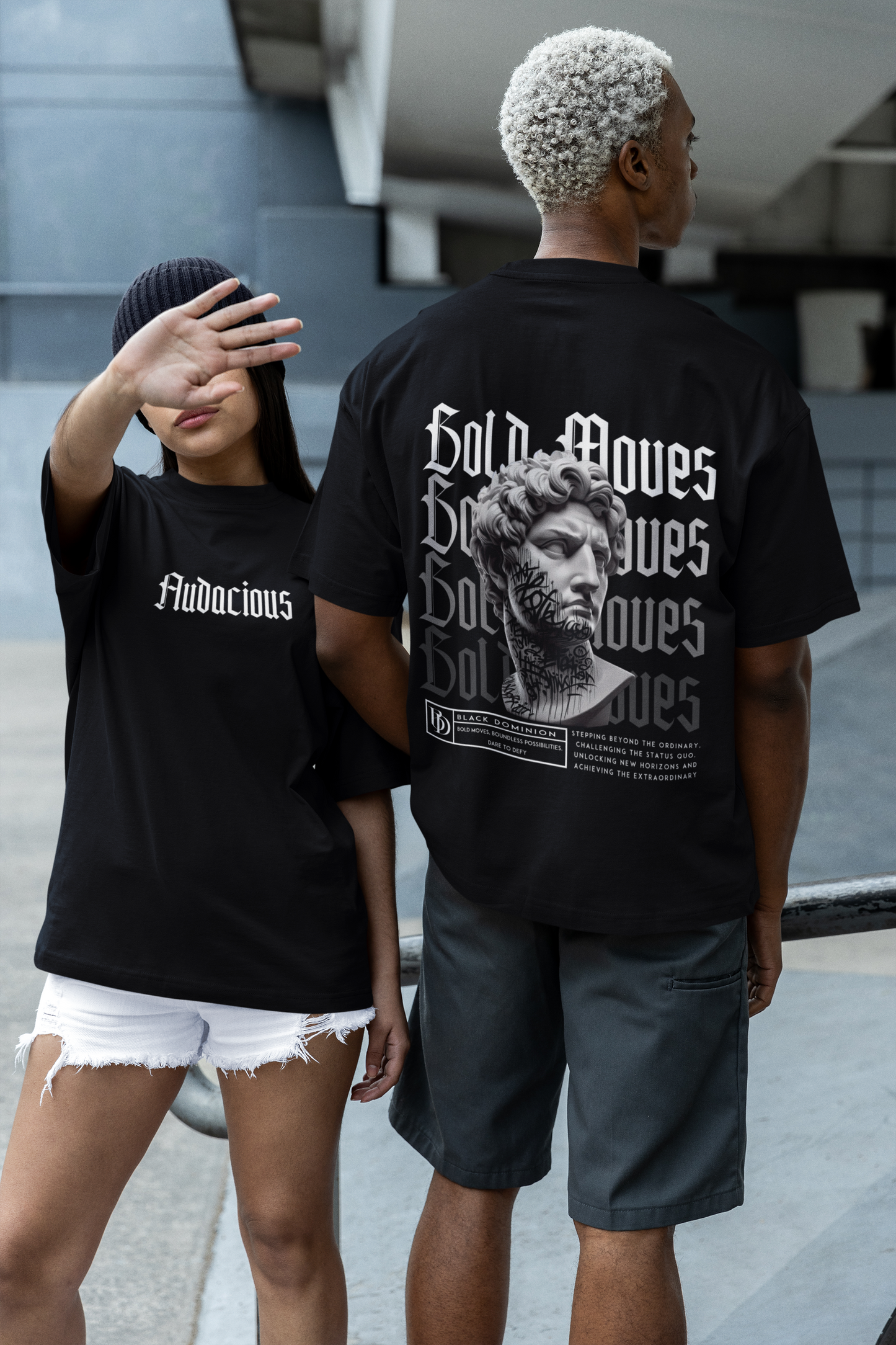 Audacious Black Short Sleeve T-Shirt