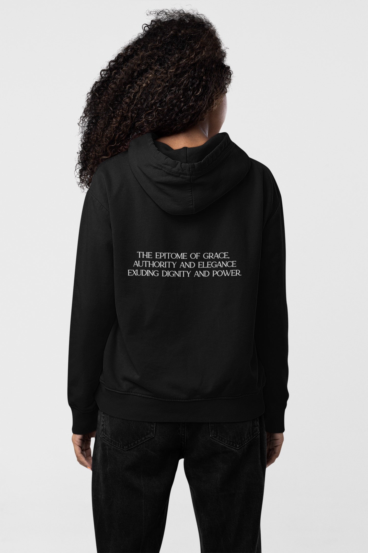 Majestic Queen Black Pullover Hoodie